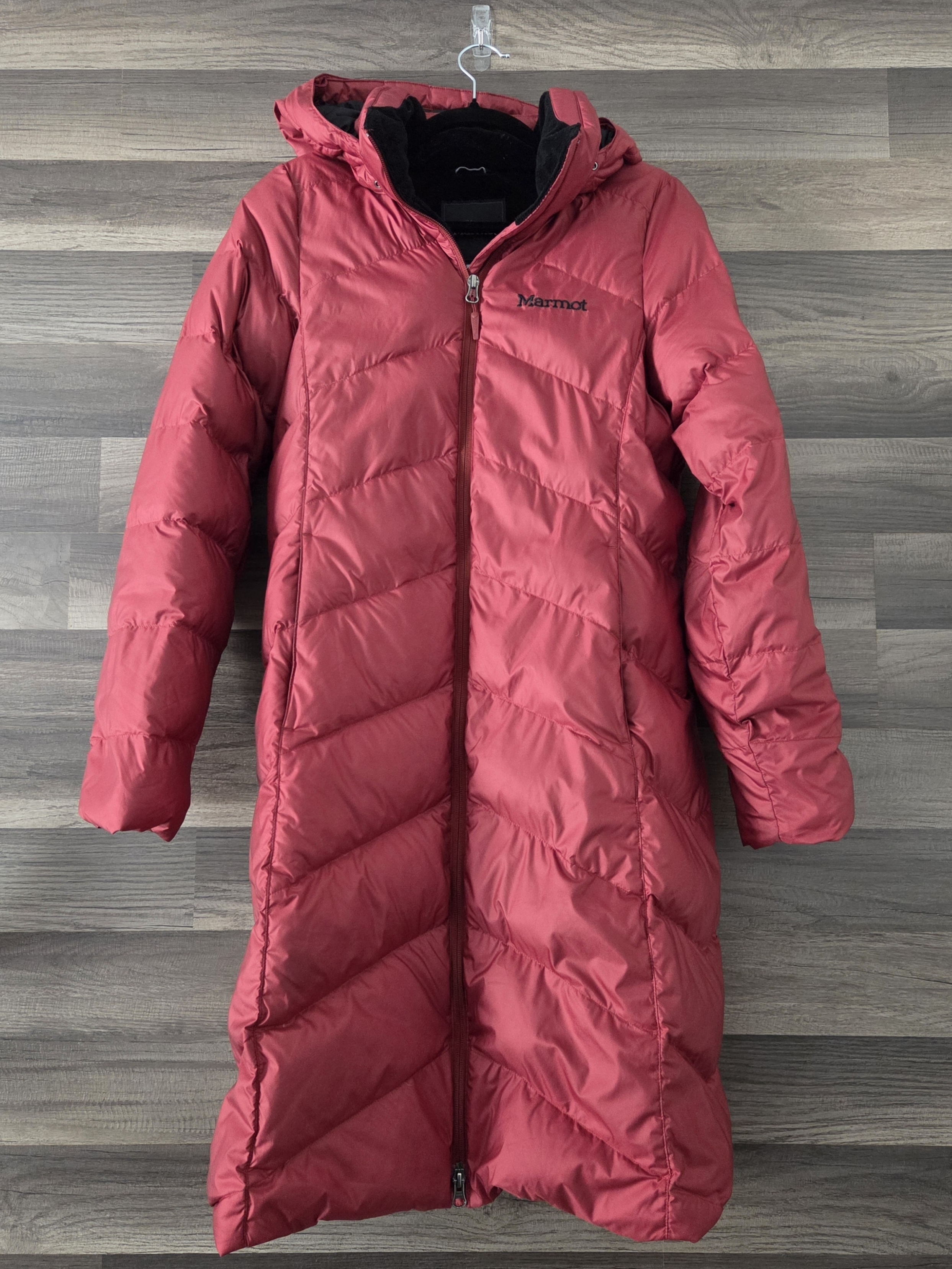 Marmot Montreaux Women's Long Down Puffy Coat, Size Small